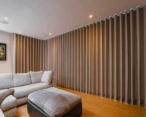 Commercial Romafold Blinds