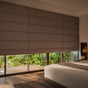 Lutron Roman Shades