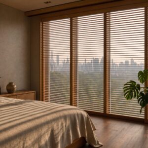 Lutron Wood Blinds