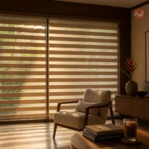 Lutron Zebra Shades